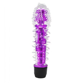 Vibrador Personal Metlico com Capa em Jely 3x1 