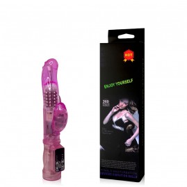 Vibrador Rotativo Ponto G Rabbit Prolas 12 Vibraes