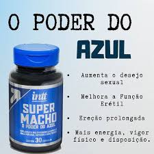 Super Macho Excitante Potencializador Masculino 30 Capsulas