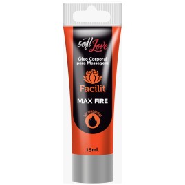 Gel Anestsico Facilit Max Fire Hot  4 x 1 - 15ml