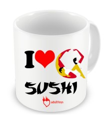 Caneca I Love Sushi... 