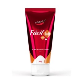 Gel de Massagem Corporal Fcil Lub HOT 60g - Chillies