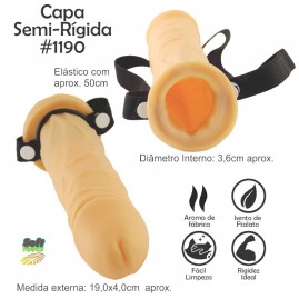 Capa Semi-Rgida 19X4cm ST1190 c/ Elstico Oca