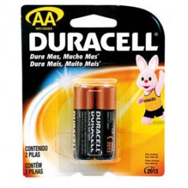 Kit Pilhas Alcalina Duracell C/ 2